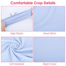 Load image into Gallery viewer, 3-Pack: Women Crop Basic Tank Top Ribbed Knit Sleeveless