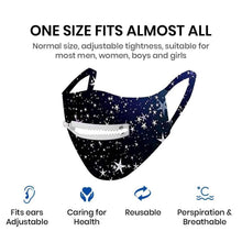 Load image into Gallery viewer, 3-Pack: Zipper Reusable Cotton Face Mask for Everyday Use