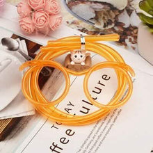 Load image into Gallery viewer, 3-Pack: Creative Fun Glasses Straw Crazy Funny Art Straw