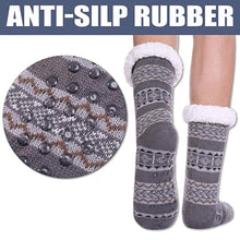 Load image into Gallery viewer, 3-Pairs: Men's Assorted Soft Fluffy Sherpa Slipper Socks