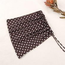 Load image into Gallery viewer, 3-Piece Bikinis Suit Halter Polka Dot Swimwear Women Beachwear Women's 3 Piece Bikini Set Swimsuit Cover Ups Sheer Sarongs Beach Wrap Skirt Bathing Suit Swimsuit Female Holiday Beach Skirt Bikini Set