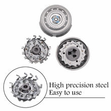Load image into Gallery viewer, 3-Piece: Desfaidy SH70/62 Electronic Shaver Head Cutter Replacement Blades Parts