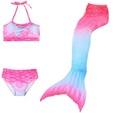 Load image into Gallery viewer, 3-Piece: Girls Swimwear Bikini Set