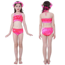 Load image into Gallery viewer, 3-Piece: Girls Swimwear Bikini Set