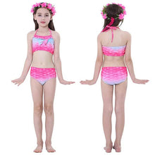Load image into Gallery viewer, 3-Piece: Girls Swimwear Bikini Set