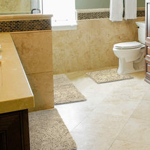 Load image into Gallery viewer, 3-Piece Set: Bathroom Rugs Set Ultra Soft Non Slip and Absorbent Chenille