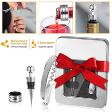 Load image into Gallery viewer, 3-Piece Set: Corkscrew Bottle Opener Set
