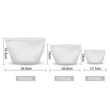 Load image into Gallery viewer, 3-Piece Set: Reusable Refrigerator Fresh Bags