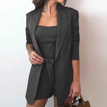 Load image into Gallery viewer, 3-Piece Set: Women Fashion Blazer Set
