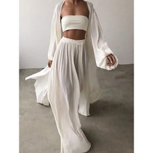 Load image into Gallery viewer, 3-Piece Set: Women's Boho Solid Color Plus Size
