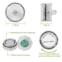 Load image into Gallery viewer, 3-Pieces: Submersible LED Tea Lights Waterproof Candle Lights
