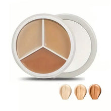 Load image into Gallery viewer, 3-Shade Creamy Concealer Palette