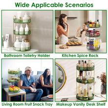 Load image into Gallery viewer, 3-Tier 360° Spinning Rotating Makeup Organizer