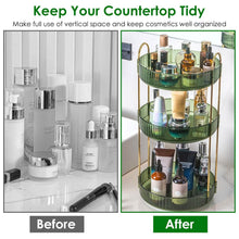 Load image into Gallery viewer, 3-Tier 360° Spinning Rotating Makeup Organizer