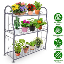 Load image into Gallery viewer, 3-Tier Plant Stand Shelf Display Rack