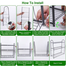 Load image into Gallery viewer, 3-Tier Plant Stand Shelf Display Rack