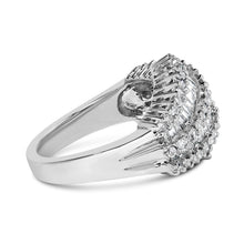 Load image into Gallery viewer, 14K White Gold Diamond Cocktail Ring Band (1 3/4 Cttw, H-I Color, SI2-I1 Clarity) - Size 6-1/2