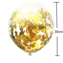 Load image into Gallery viewer, 30-Pieces: Colorful Paper Latex Balloon Party Supplies