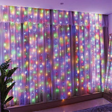 Load image into Gallery viewer, 300 LED Curtain Fairy Lights