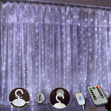 Load image into Gallery viewer, 300 LED Curtain Fairy Lights