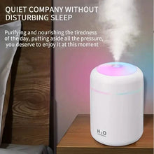 Load image into Gallery viewer, 300ml Mini Portable Humidifier Ultra Quiet Aromatherapy Essential Oil