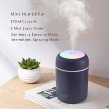 Load image into Gallery viewer, 300ml Mini Portable Humidifier Ultra Quiet Aromatherapy Essential Oil