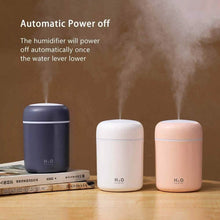 Load image into Gallery viewer, 300ml Mini Portable Humidifier Ultra Quiet Aromatherapy Essential Oil