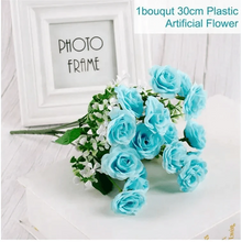 Load image into Gallery viewer, 30cm Artificial Silk Peony Flowers Bouquet for Home Decoration - Faux Christmas Flowers & Wedding Flowers