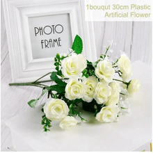Load image into Gallery viewer, 30cm Artificial Silk Peony Flowers Bouquet for Home Decoration - Faux Christmas Flowers & Wedding Flowers