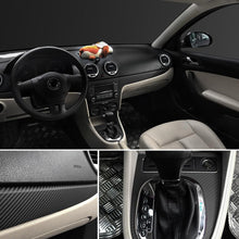 Load image into Gallery viewer, 30cmx127cm 3D Carbon Fiber Vinyl Car Wrap Sheet Roll Film Car Stickers Carbon Fiber Vinyl Wrap Decal Motorcycle Auto Styling Carbon Fiber Vinyl Car Wrap Sheet Roll Film Car Stickers and Decal Motorcycle Automobiles Accessories Automobiles