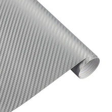 Load image into Gallery viewer, 30cmx127cm 3D Carbon Fiber Vinyl Car Wrap Sheet Roll Film Car Stickers Carbon Fiber Vinyl Wrap Decal Motorcycle Auto Styling Carbon Fiber Vinyl Car Wrap Sheet Roll Film Car Stickers and Decal Motorcycle Automobiles Accessories Automobiles