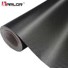 Load image into Gallery viewer, 30cmx127cm 3D Carbon Fiber Vinyl Car Wrap Sheet Roll Film Car Stickers Carbon Fiber Vinyl Wrap Decal Motorcycle Auto Styling Carbon Fiber Vinyl Car Wrap Sheet Roll Film Car Stickers and Decal Motorcycle Automobiles Accessories Automobiles