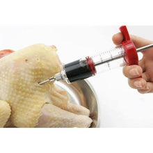 Load image into Gallery viewer, 30ml BBQ Meat Marinade Sauce Seasoning Syringe Injector
