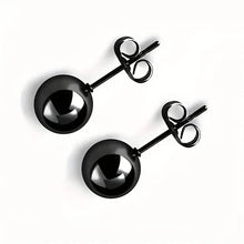 Load image into Gallery viewer, Stainless Steel Hypoallergenic Ball Shaped Stud Earrings