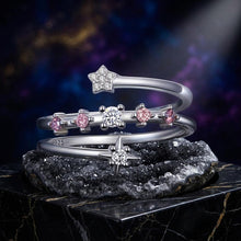 Load image into Gallery viewer, 925 Sterling Silver CZ Pavé Ring