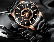 Load image into Gallery viewer, Men's Modern Sports Waterproof Watch Luxury Unique Design Fluorescent Hands Perfect Gift