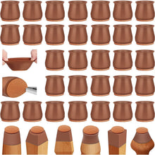 Load image into Gallery viewer, 32-Piece: Clear Chair Leg Floor Protectors