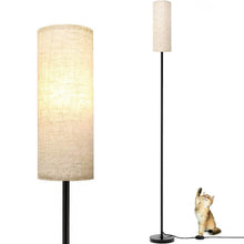 Load image into Gallery viewer, 3200K Warm Yellow Light Modern Standing Lamp with Foot Switch 6W Bulb