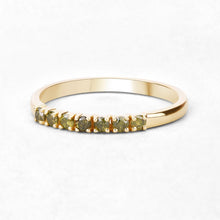 Load image into Gallery viewer, 0.22 Carat Genuine Dark Yellow Diamond 14K Yellow Gold Ring (I1-I2)