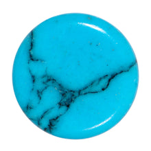 Load image into Gallery viewer, 00G Turquoise Natural Stone Saddle Plug Set