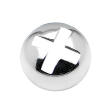Load image into Gallery viewer, Surgical Steel 6mm Dermal Anchor Screw Top