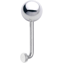 Load image into Gallery viewer, 14G 8mm Steel Ball Vertical Hood Piercing -1/2 2mm Rise