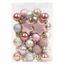 Load image into Gallery viewer, 33-Pieces: Christmas Glitter Star Tree Topper