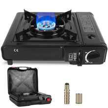 Load image into Gallery viewer, 3300W Portable Camping Stove Butane Canister Dual Fuel Burner
