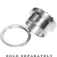 Load image into Gallery viewer, 26mm Stainless Steel Multi Gem Screw Fit Tunnel