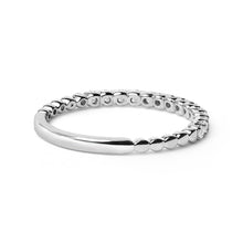 Load image into Gallery viewer, 14K White Gold 1/4 Cttw Round Diamond Prong Set Wedding Band
