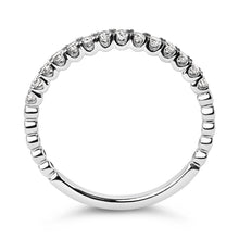 Load image into Gallery viewer, 14K White Gold 1/4 Cttw Round Diamond Prong Set Wedding Band