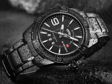 Load image into Gallery viewer, Men's Luxury Stainless steal Waterproof Watch With Day And Date Display Unique Design Perfect Gift In Modern Metal Men Wrist Watch Design