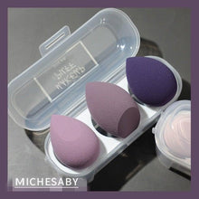 Load image into Gallery viewer, 3/4 Piece Set Of Makeup Sponge Healthy Latex Soft Sponge Wet And Dry Set Beauty Makeup Tool Colorful Makeup Sponges Set For Womens