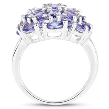 Load image into Gallery viewer, 7.08 Carat Genuine Tanzanite .925 Sterling Silver Ring